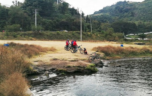 ciclistas del sur guatemala cds lago amatitlan